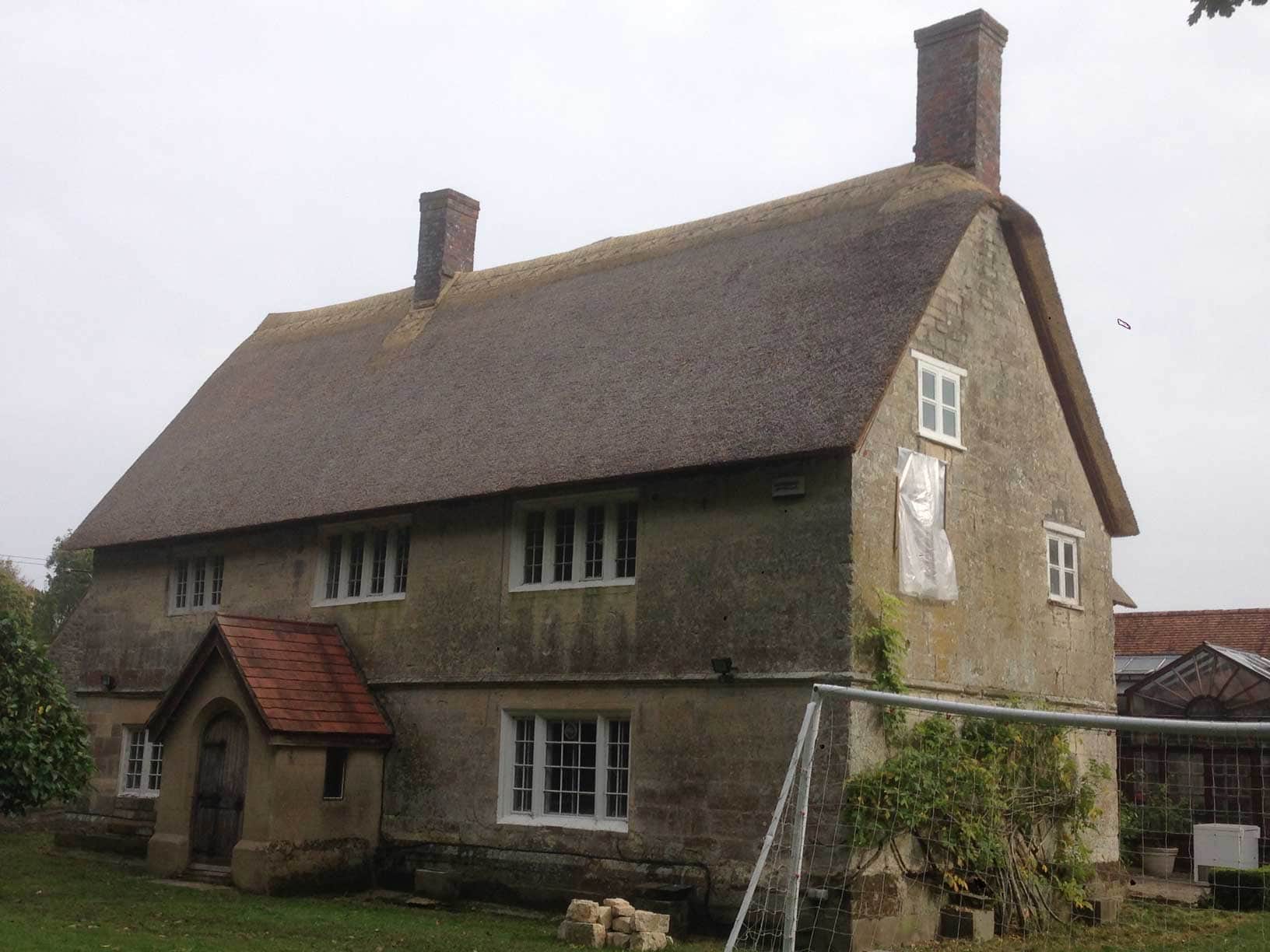Carefully restoring a listed property to ensure it remains protected for decades.