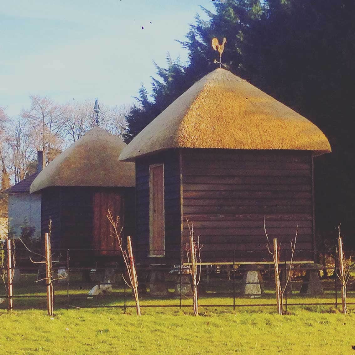 Patch repairs and maintenance on a rural Somerset farmhouse.