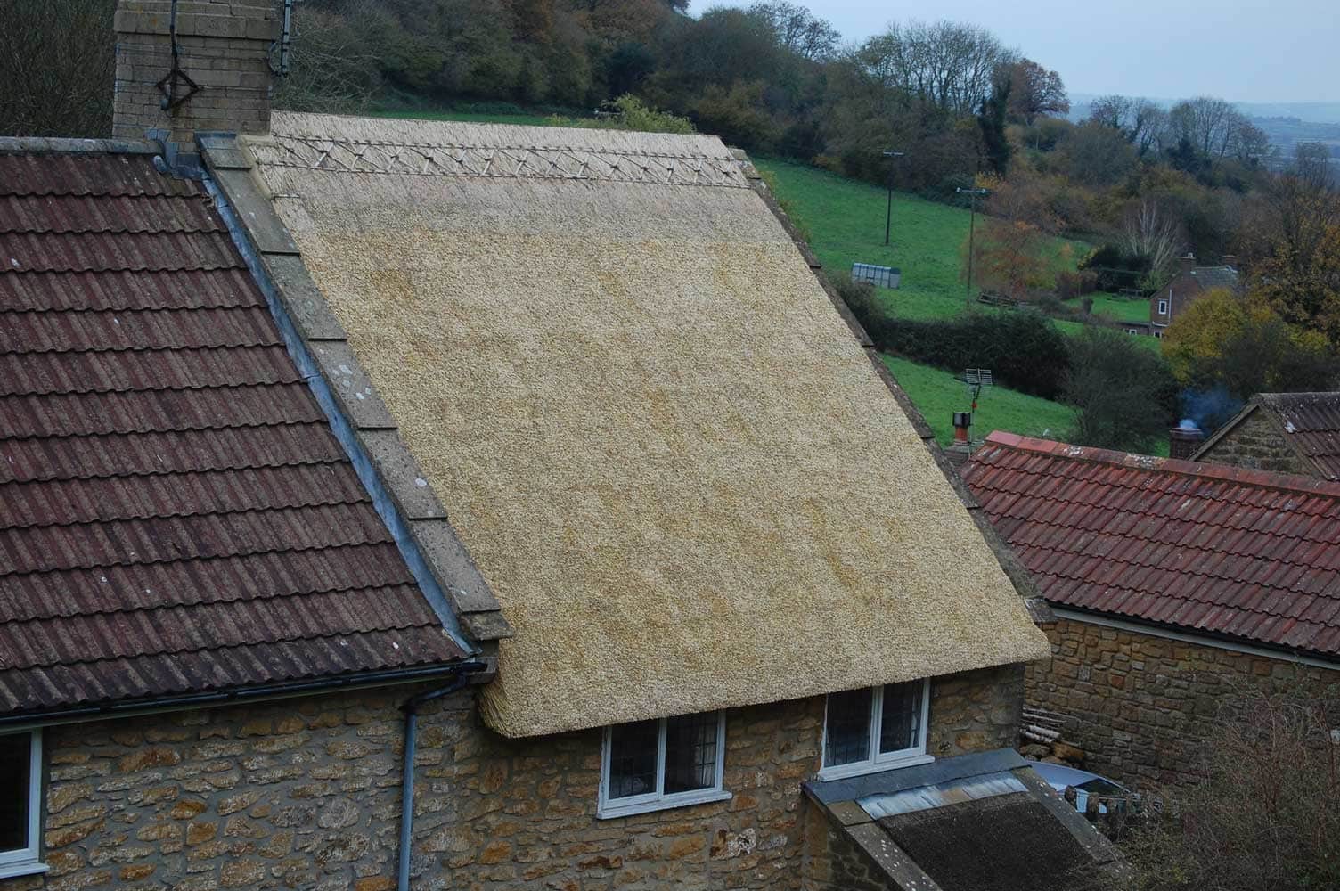 The ridge is the most vulnerable part of the roof; we ensure it's built to last.