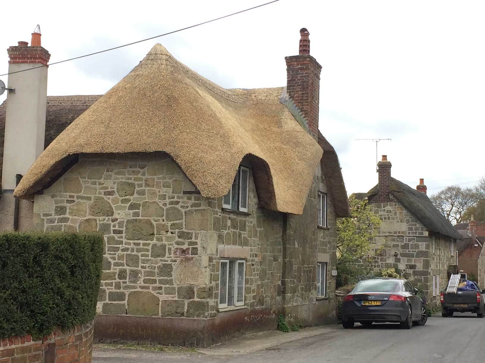 Precise work around the eaves to ensure proper water runoff and a clean look.