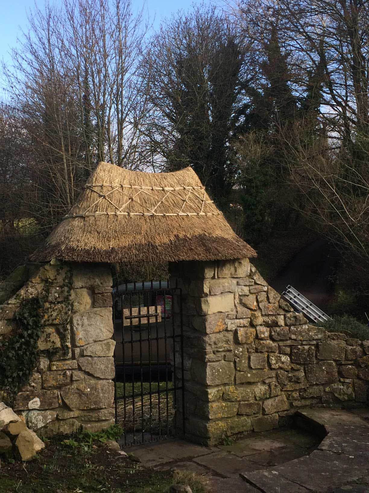 Careful finishing around gable ends to protect against wind and rain.