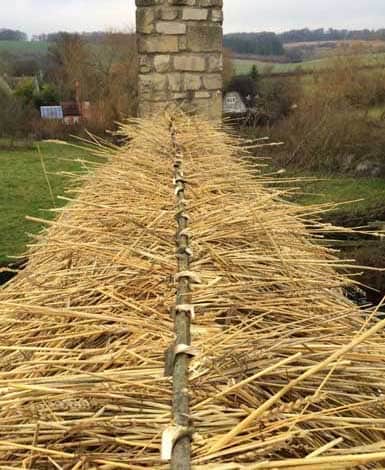 Only the finest quality straw and reed are selected for our projects.